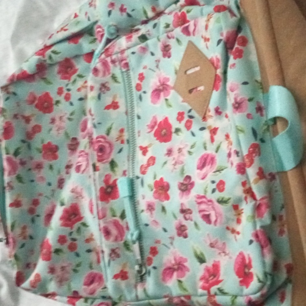 Floral back pack